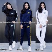 ราคา ชุดวอร์มผู้หญิง ชุดสปอร์ต ชุดกีฬาผู้หญิง ออกกำลังกาย เสื้อวอร์ม กางเกงวอร์ม ผ้าวอมทั้งชุด (8576181433)