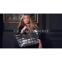 ราคา VICTORIA’S SECRET SEQUINED BLACK SILVER TOTE รุ่นนี้สวยมาก (3530792620)