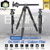 ราคา **โล๊ะสต๊อก**Benro Tripod GC158T J2 Carbon Fiber ขาตั้งกล้อง Monopod, Top View, กางราบ, กลับหัว / Digilife Thailand (57753457006)