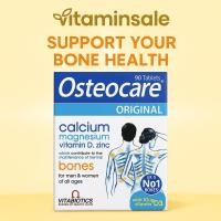 ราคา Vitabiotics Osteocare Original 30 Tablets แคลเซียม แมกนีเซียม และสังกะสี สูตรดูดซึมดี (7616678751)