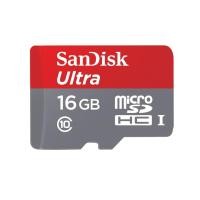 ราคา การ์ด SanDisk Ultra 16GB Ultra Micro SDHC 80mb/s UHS-I/Class 10 (42483089184)