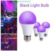 ราคา JEWELRYBOX5 หลอดไฟ UV สีม่วง, 360 Glow E27 หลอดไฟ UV, บรรยากาศแบบพกพา Blacklight โคมไฟอัลตราไวโอเลต 10W หลอดไฟสีดําสีม่วง Party Supplies (44764676483)