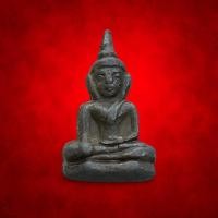 ราคา พระท่ากระดาน หลวงพ่อลำใย วัดทุ่งลาดหญ้า จ.กาญจนบุรี หลังยันต์ เนื้อชินสัมฤทธิ์ (43578779696)