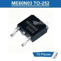 ราคา 10pcs ME60N03 TO-252 ME60N03A 30V/48.5A N-Channel MOSFET ทรานซิสเตอร์ใหม่เดิม (47312728000)