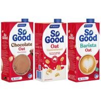 ราคา โซกูด นมข้าวโอ๊ต 1 ลิตร So Good Oat Milk 1 ltr. (29291500773)
