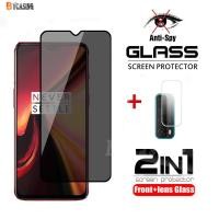 ราคา 2 in 1 ฟิล์มกระจกนิรภัยกันรอยหน้าจอ กันแอบส่อง สําหรับ Huawei Y7A Y6P Y6 Pro Y9S Y9 Prime 2019 Y7 Pro Nova 7i 5T 3i 2i P20 Lite P30 (23327407704)
