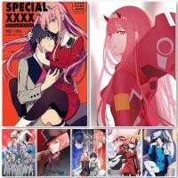 ราคา Japan Anime DARLING In The FRANXX Posters Cartoon 002 Decor Wall Art Canvas Painting Picture Printed Room Home Decoratio (42951681660)