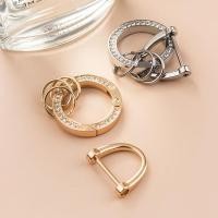 ราคา ทําเอง ส่วนบุคคลเพชรพวงกุญแจแหวนพวงกุญแจแหวนที่เรียบง่ายผู้ชายและผู้หญิงกุญแจรถเกือกม้าหัวเข็มขัด (26783125419)