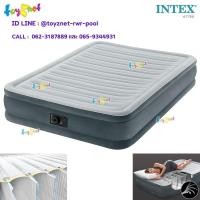 ราคา Intex ที่นอนเป่าลม ดูรา-บีม คอมฟอร์ท-พลัช 4.5 ฟุต (ฟูล) 1.37x1.91x0.33 ม. ที่สูบลมไฟฟ้าในตัว รุ่น 67768 (40408937336)