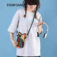 ราคา สตาบีโฟม กระเป๋าโทรศัพท์สะพายข้าง,กระเป๋าโทรศัพท์มือถือสายปรับได้กันน้ํา,กระเป๋าสตางค์กันกระแทกมัลติฟังก์ชั่นแฟชั่นสําหรับผู้หญิง (58014662239)