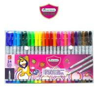 ราคา Master Art Water Colour Pen ชุดปากกาสีเมจิก มาสเตอร์อาร์ต 12สี / 24สี (18530198266)