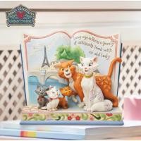 ราคา Enesco Jimshore Disney “The Aristocats” Marie Story Book Figurine ฟิกเกอร์หนังสือน้องแมวดิสนีย์ของแท้ (57959099260)