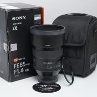 ราคา Sony FE 85 F1.4 GM อดีตศูนย์ ครบกล่อง แถม Filter (22690578773)