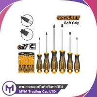ราคา ชุดไขควง 6 ชิ้น(มาตรฐาน) INGCO HKSD0628 (43913865998)
