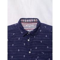 ราคา Semanticdesign เสื้อเชิ้ตลายสมอเรือ ผ้าคอตตอนนุ่ม (20696500137)