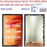 ราคา สําหรับ Samsung Galaxy Tab A7 10.4 SM-T500, SM-T505 SM-T509 จอแสดงผล LCD Touch Screen Digitizer Glass Assembly อะไหล่ซ่อม (51910775251)