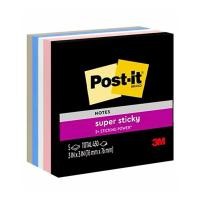 ราคา Post-It® “3M” กระดาษโน๊ต Super Sticky แรงยึดติดมากยิ่งขึ้น 2 เท่า (คละสี)(ขนาด 3 x 3 นิ้ว) รุ่น 654-5SSNE (26255959796)