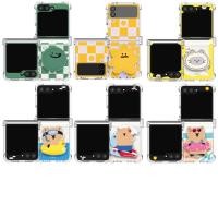 ราคา เกาหลี GALAXY {Z FLIP6/Z FLIP5/Z FLIP4}Case Acryl Smart Tok บานพับป้องกันกันชนใส (29308011234)