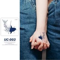 ราคา สติ๊กเกอร์รอยสักปลาวาฬขนาดเล็ก 6 ซม. x 6 ซม. เทรนด์มาแรงกันน้ํา 2024 (51961638257)