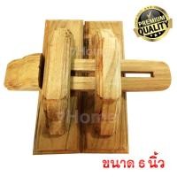 ราคา สลักประตูไม้สัก กลอนสลักโบราณ ทำจากไม้สักทองเกรดA ขนาด 6 " (1440103170)