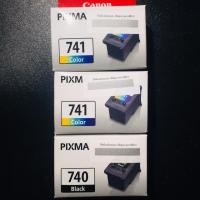 ราคา ตลับหมึก Inkjet Canon PG-740,CL-741 หมึกดำและหมีกสีของแท้ (5331499315)