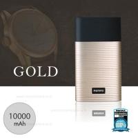 ราคา Power Bank 10000mAh (RPP-27,Gold) - แบตสำรอง REMAX รุ่น RPP-27 (8575023799)