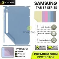ราคา SAMSUNG FORSABEE - (ANTI-SCRATCH Back & Side) สําหรับSamsung Galaxy Tab S7 11 S7+ Plus FE 12.4 นิ้วWifi LTE 5g 2020 2021 ด้านหลังผิวยามป้องกันรอยขีดข่วนAnti-Scratch Anti-Scratch Anti-Scratch Anti-Scra