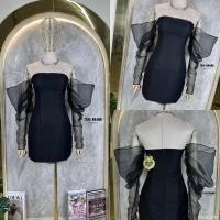 ราคา เดรสสั้นเกาะอกงานป้าย (20288978563)
