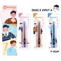 ราคา Elephant มีดคัตเตอร์ ตราช้าง X VIPUT ขนาด 9 มม. รุ่น P-902P (ราคาต่อ 1 ชิ้น / คละสี) (26751260502)