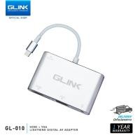 ราคา GLINK GL010 Cable Adapter [ios] To HDMI+VGA (26743547408)