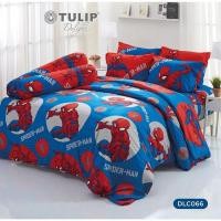 ราคา Tulip Delight ขนาด 3.5ฟุต+ผ้านวม ครบชุด สไปเดอร์แมน (ลิขสิทธิ์แท้ลายการ์ตูน SPIDER MAN ) - DLC066 (114526437)