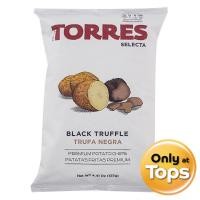 ราคา ทอร์เรสมันฝรั่งทอดกรอบรสเห็ดทรัฟเฟิลดำ 125กรัม Torres Black Truffle Potato Chips 125g. [หมายเลขบาร์โค้ด 8426944001071] (48762752593)