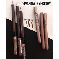 ราคา ดินสอเขียนคิ้วSivanna eyebrow pencil se004 sinvanna (7201268268)