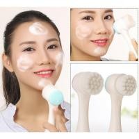 ราคา #พร้อมส่ง แปรงล้างหน้า ล้างเครื่องสำอาง ลดสิวเสี้ยน ทำความสะอาดหน้า ที่ล้างหน้า (4174056477)