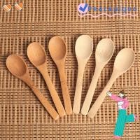 ราคา PEACEPIGEO 3 ชิ้นช้อนไม้ไผ่ซุปช้อนส้อมครัว Jam Scoop (40532421777)
