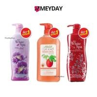 ราคา ( 1 แถม 1 ) Mistine ครีมอาบน้ำมิสทิน ไวท์สปา / ไวท์สปา ไวท์ มัสค์ สูตร ฟักข้าว ขนาด 500 มล. (44952319410)