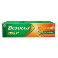 ราคา BEROCCA IMMU D+ Z D ZINC (สูตร REDOXON) 15TABS (53863092610)
