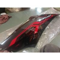 ราคา ชุดฝาครอบข้างตัวถัง ด้านซ้าย/ ชุดฝาครอบท้ายตัวยาว Honda Wave 110 i ปี 2022 สีดำพร้อมสติ๊กเกอร์ (28475955035)
