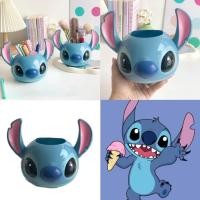 ราคา พร้อมส่งกล่องดินสอสติช ใช้ใส่ดอกไม้ ใส่แปรงสีฟัน Lilo&Stitch pencil box pencilcase โมเดลสติช 83021 (42403258946)