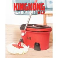 ราคา Pusaku WNG Kingkong Spin Mop / Tornado Mop super mop ไม้ถูพื้นหมุนได้ 360 (28230979872)