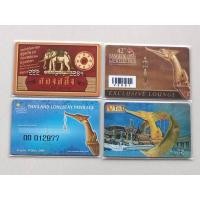 ราคา บัตรสะสม บัตรสมาชิก เรือสุพรรณหงส์ ลายธงชาติช้าง 4ใบ (29305195769)
