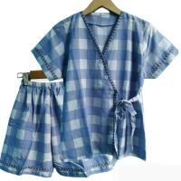 ราคา Katun กางเกงขาสั้นชุดนอนกิโมโนผ้าฝ้ายญี่ปุ่น (11955421844)