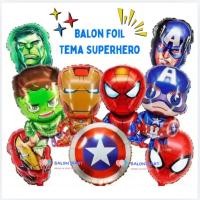 ราคา ลูกโป่งฟอยล์ซุปเปอร์ฮีโร่ ล้างแค้น ไอรอนแมน / กัปตันอเมริกา / สไปเดอร์แมน (43628895894)
