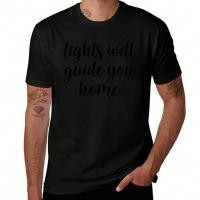 ราคา Fix You Lyrics T-Shirt mens graphic t shirts man t shirts cotton T-Shirt (53953218334)