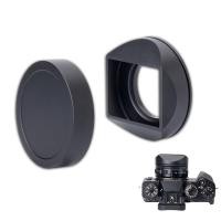 ราคา XE5 XF23mmF2.8 เลนส์ฮูดพร้อมแหวนอะแดปเตอร์ 39 มม.สําหรับ Fujifilm Fuji XF23mmF2.8 R WR XF27mmF2.8 II เลนส์โลหะ Shade (51412962440)