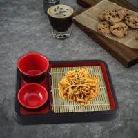 ราคา ต้องการ จานบะหมี่เย็น,พร้อมเสื่อไม้ไผ่ จานบะหมี่โซบะสไตล์ญี่ปุ่น, จานซอส, พลาสติกแฟชั่นอเนกประสงค์ถาดอาหารซูชิร้านอาห (53864491635)