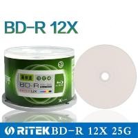 ราคา RITEK BD-R 12-speed ultra-high-speed 25G Blu-ray printable barreled 50 discs รูปแบบ: BD-R บันทึกความเร็ว: 12X 130นาทีเวล (10619860480)