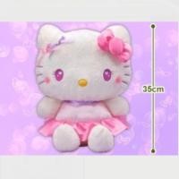 ราคา [Toreba] ตุ๊กตา Hello Kitty ชุดชมพู จากตู้คีบญี่ปุ่น ลิขสิทธิ์แท้ (2640192691)