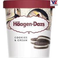 ราคา [สินค้าส่งด่วน] Haagen-Dazs Cookies&Cream 473 Ml. ฮาเก้น-ดาส รสคุกกี้ แอนด์ ครีม (47811635944)