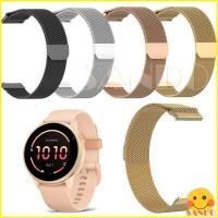 ราคา Garmin vivoactive 5 Smart Watch milan สายโลหะ Garmin vivoactive 6 Smart watch สายโลหะสายรัดแม่เหล็ก เปลี่ยน สายรัดข้อมือ อุปกรณ์เสริม (29984398457)